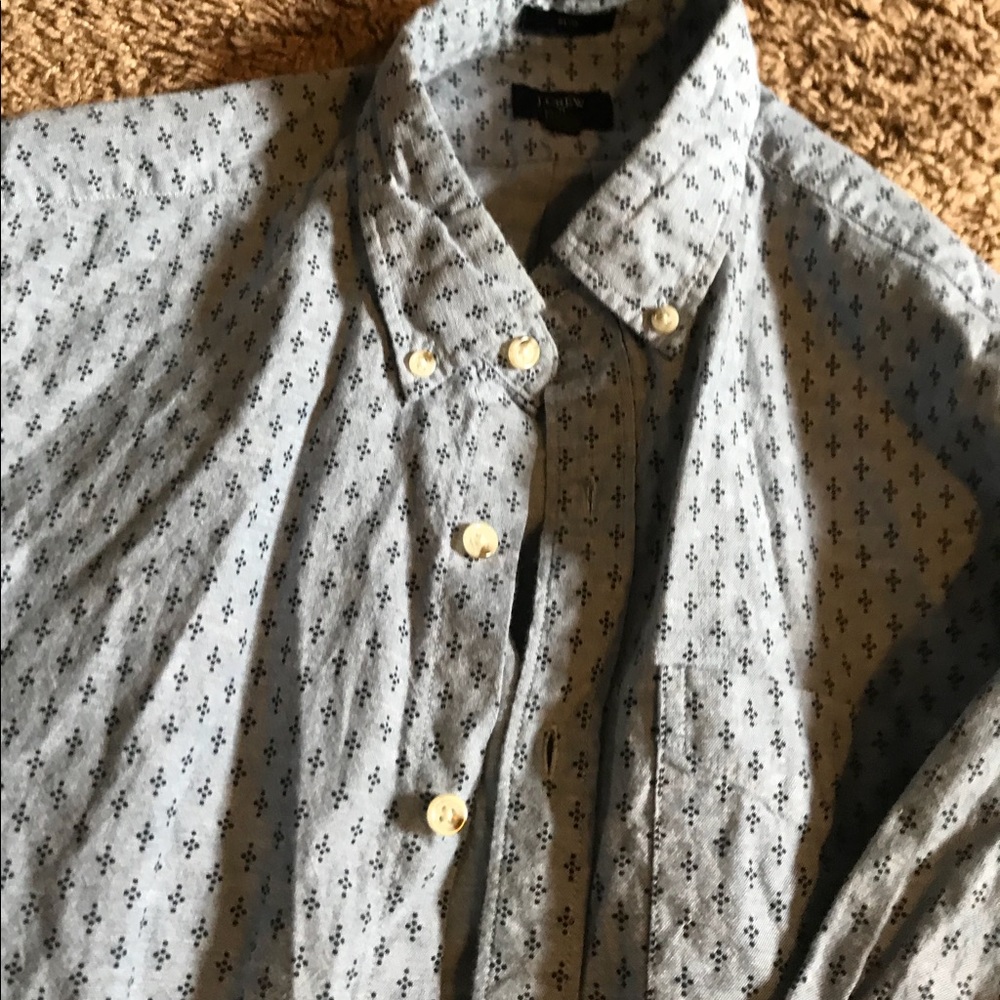 J Crew Long Sleeve Button Up
